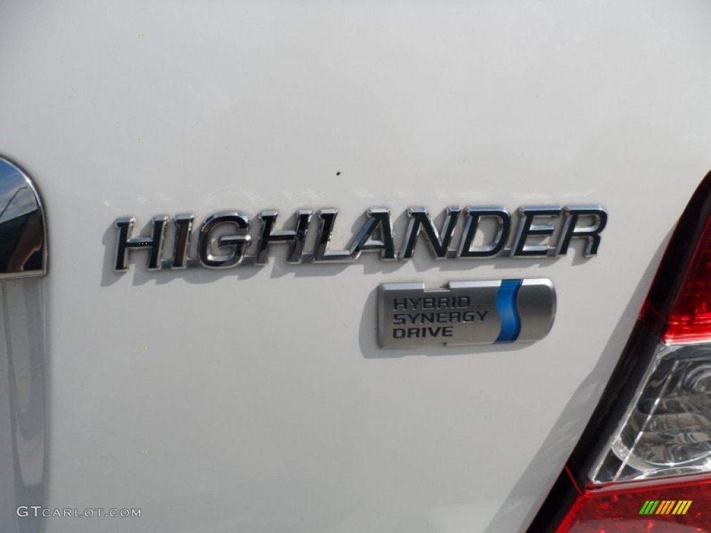 2007 Toyota Highlander Hybrid Limited Marks and Logos Photo #51100448
