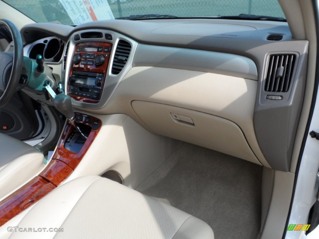 Ivory Beige Interior 2007 Toyota Highlander Hybrid Limited Photo #51100538