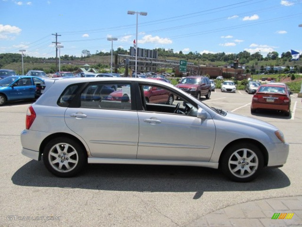 Clear Silver 2005 Kia Spectra 5 Wagon Exterior Photo #51100553