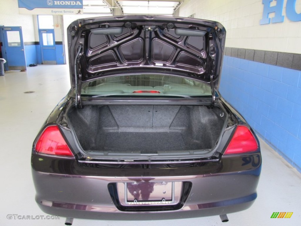 1999 Accord EX V6 Coupe - Flamenco Black Pearl / Charcoal photo #4