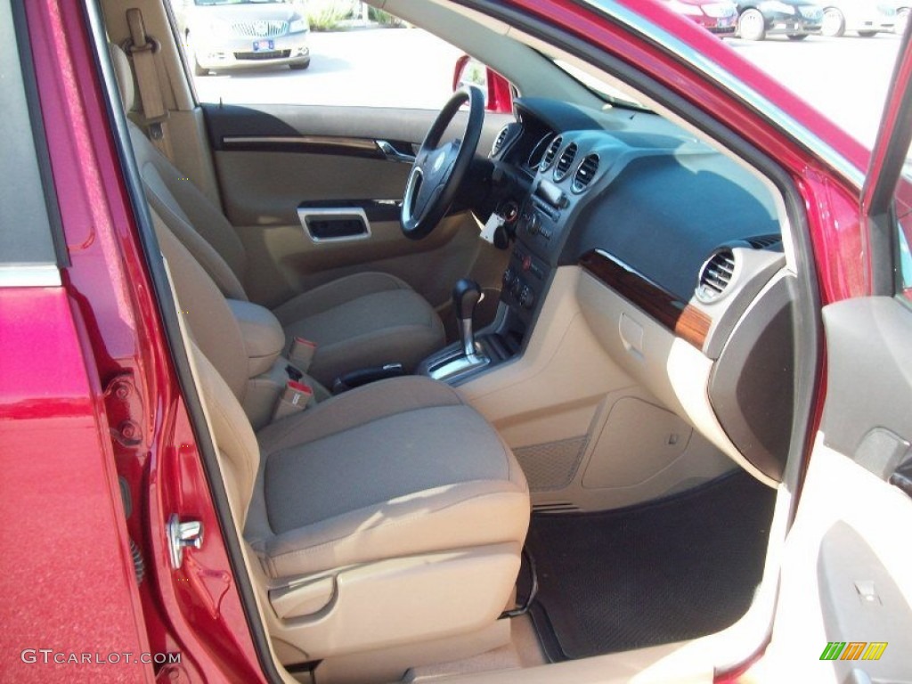2010 VUE XR V6 - Crystal Red Tintcoat / Tan photo #5