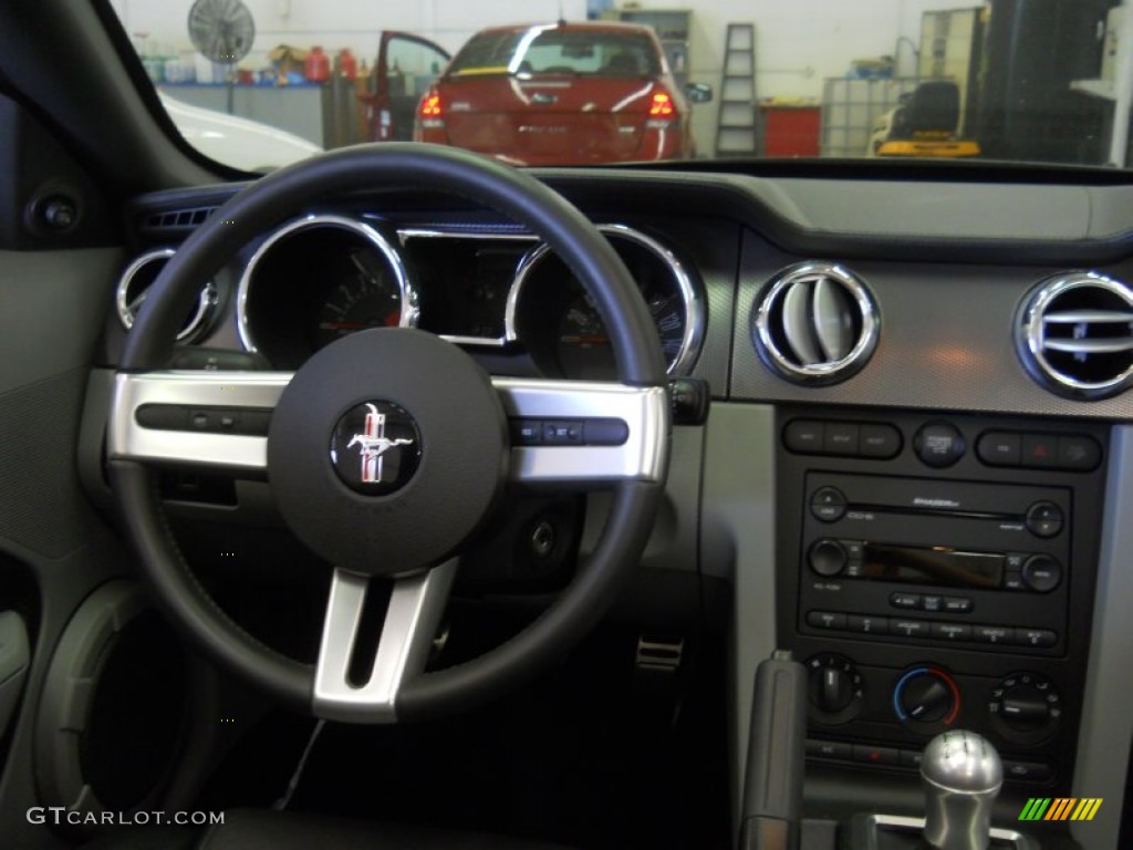 2007 Mustang GT Premium Convertible - Black / Dark Charcoal photo #4