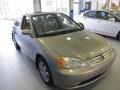 2003 Shoreline Mist Metallic Honda Civic EX Sedan  photo #4