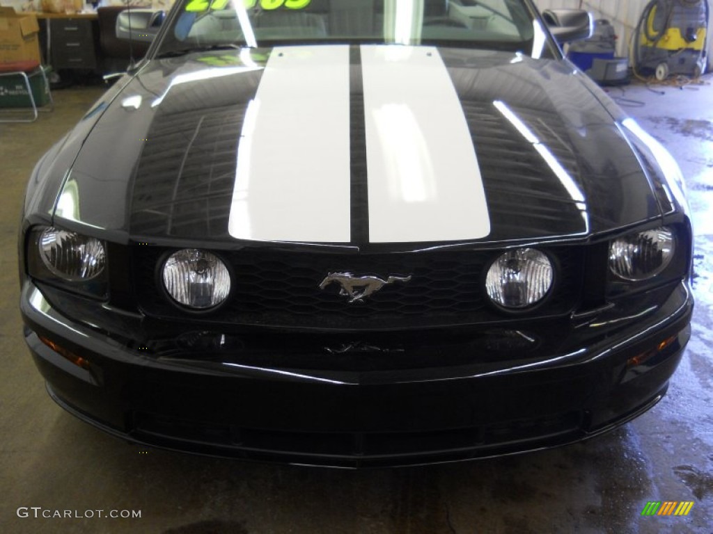 2007 Mustang GT Premium Convertible - Black / Dark Charcoal photo #19