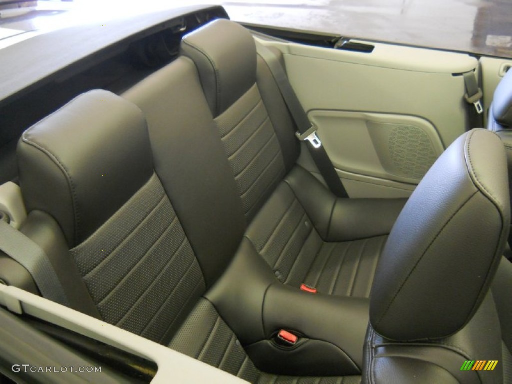 2007 Mustang GT Premium Convertible - Black / Dark Charcoal photo #22