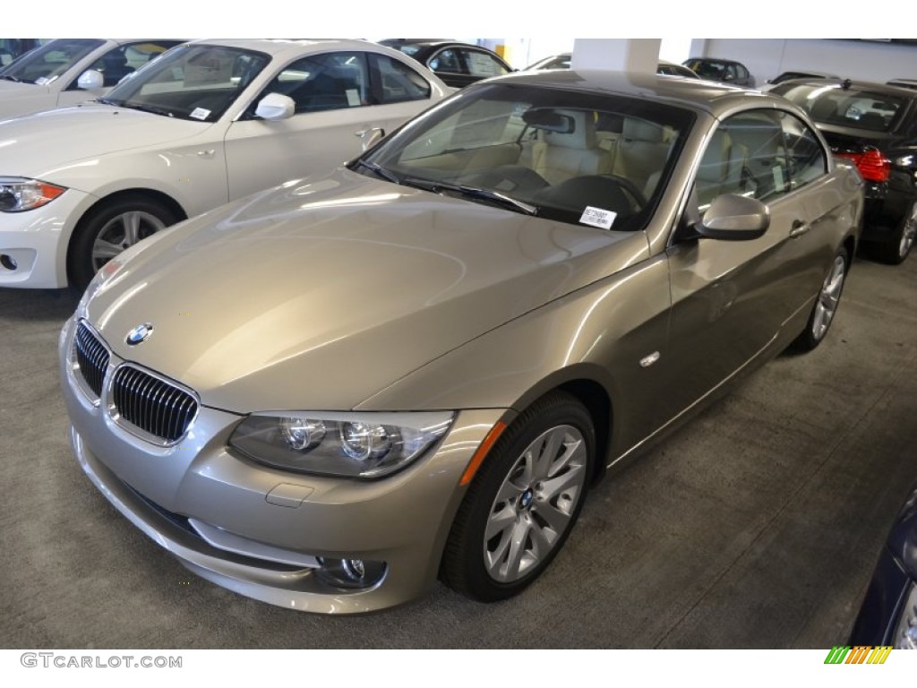 2011 3 Series 328i Convertible - Platinum Bronze Metallic / Cream Beige photo #6