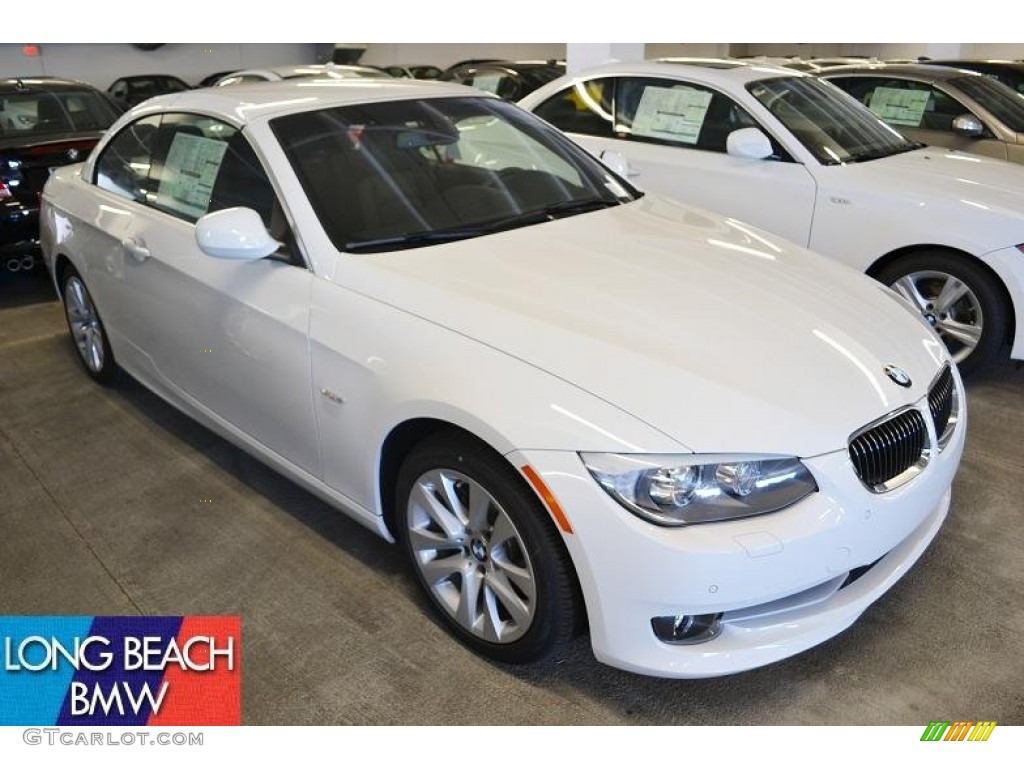 2011 3 Series 328i Convertible - Alpine White / Black photo #1