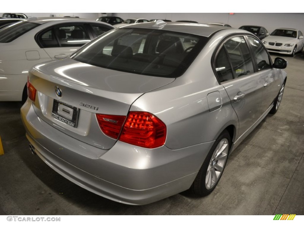 2011 3 Series 328i Sedan - Titanium Silver Metallic / Black Dakota Leather photo #3