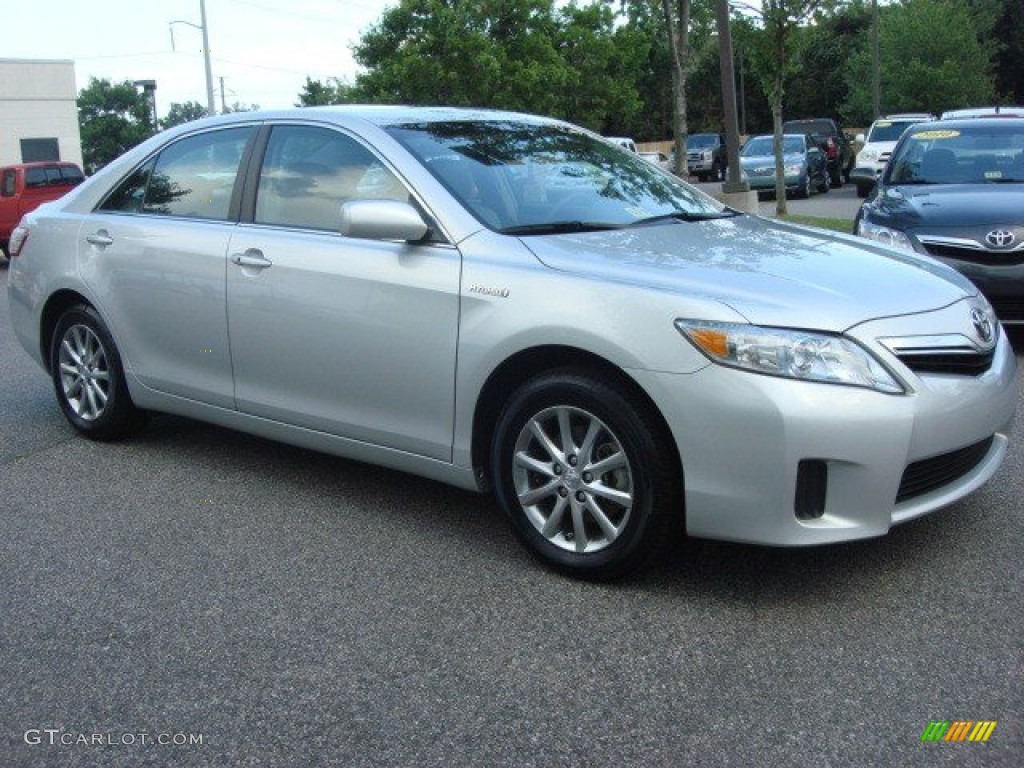2010 Camry Hybrid - Classic Silver Metallic / Ash Gray photo #2