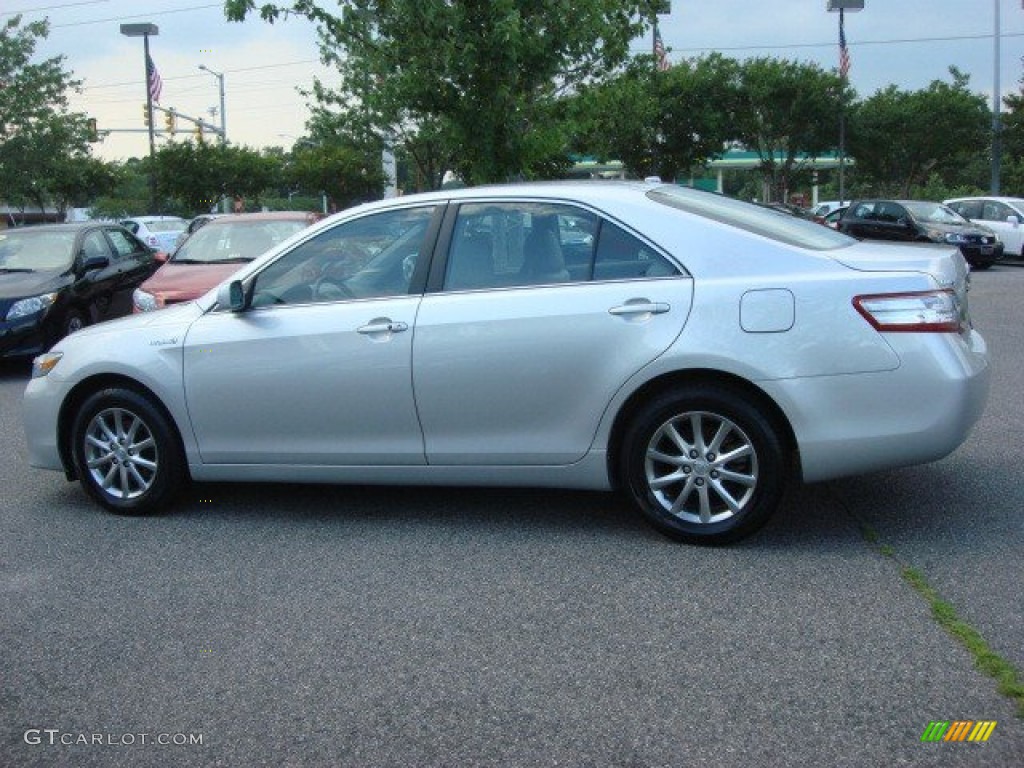 2010 Camry Hybrid - Classic Silver Metallic / Ash Gray photo #6