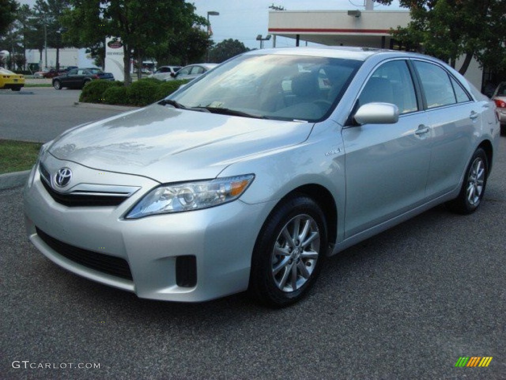 2010 Camry Hybrid - Classic Silver Metallic / Ash Gray photo #7