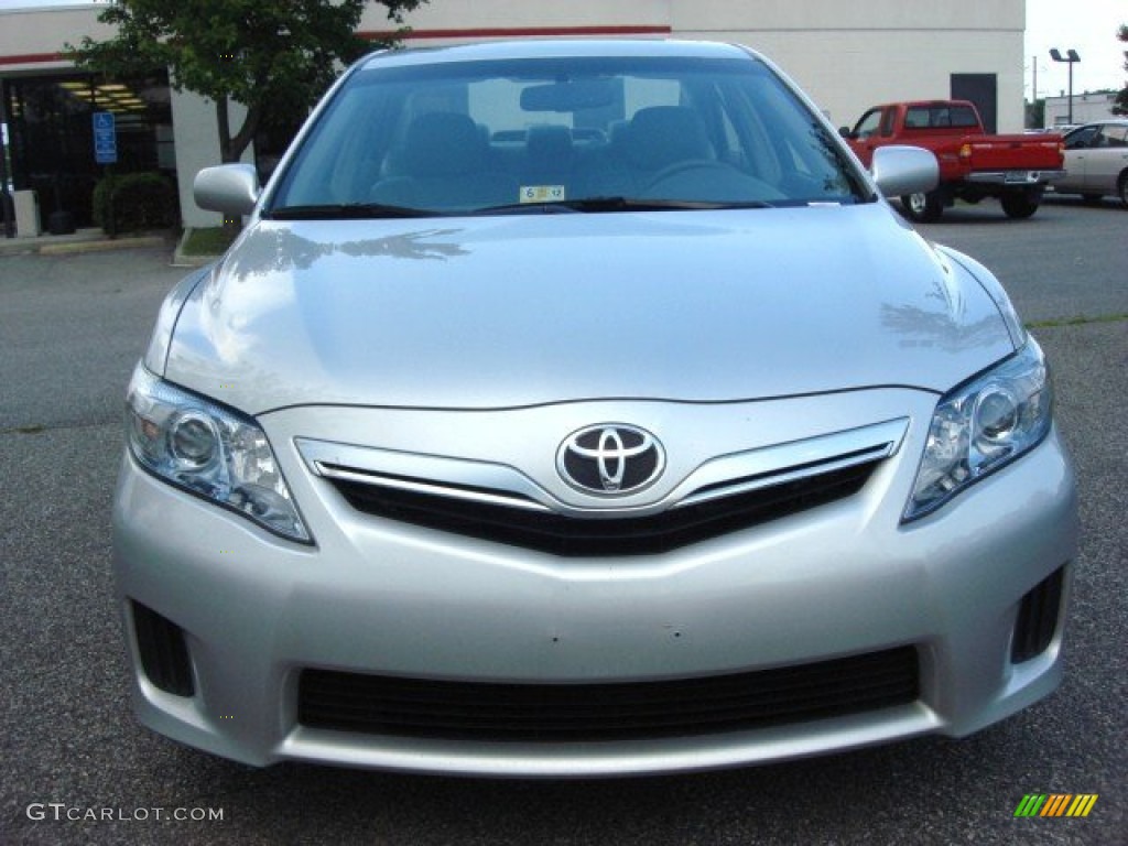 2010 Camry Hybrid - Classic Silver Metallic / Ash Gray photo #8