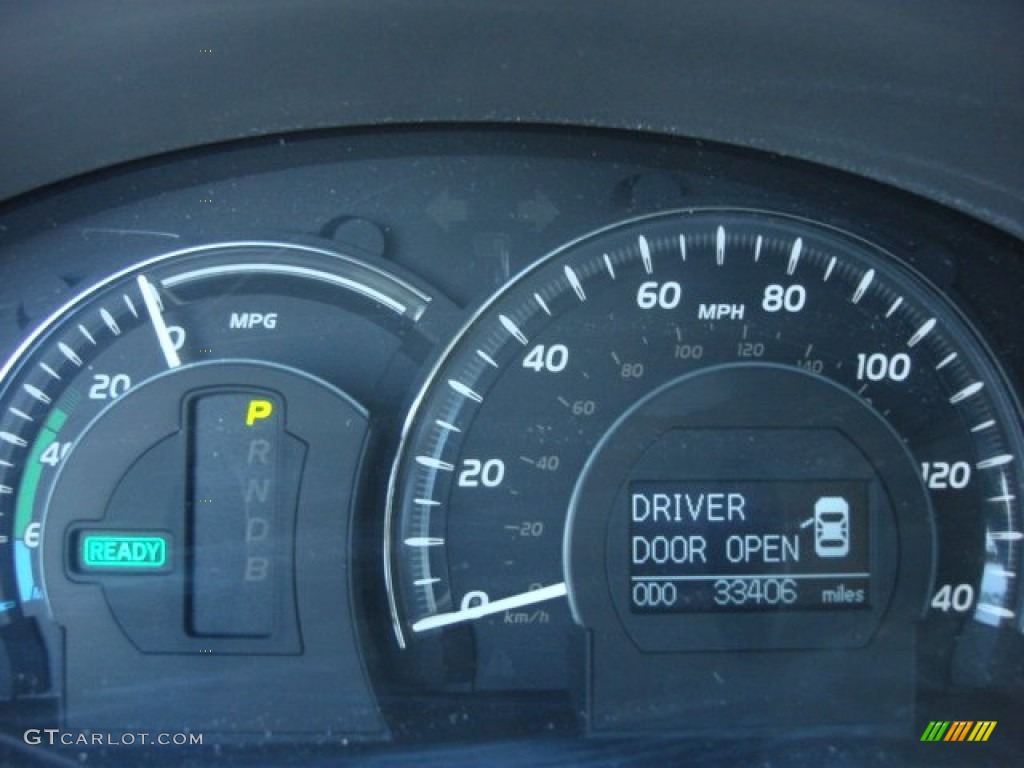 2010 Camry Hybrid - Classic Silver Metallic / Ash Gray photo #13