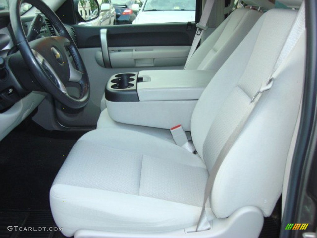 Light Titanium Interior 2009 Chevrolet Silverado 1500 LT XFE Crew Cab Photo #51104564