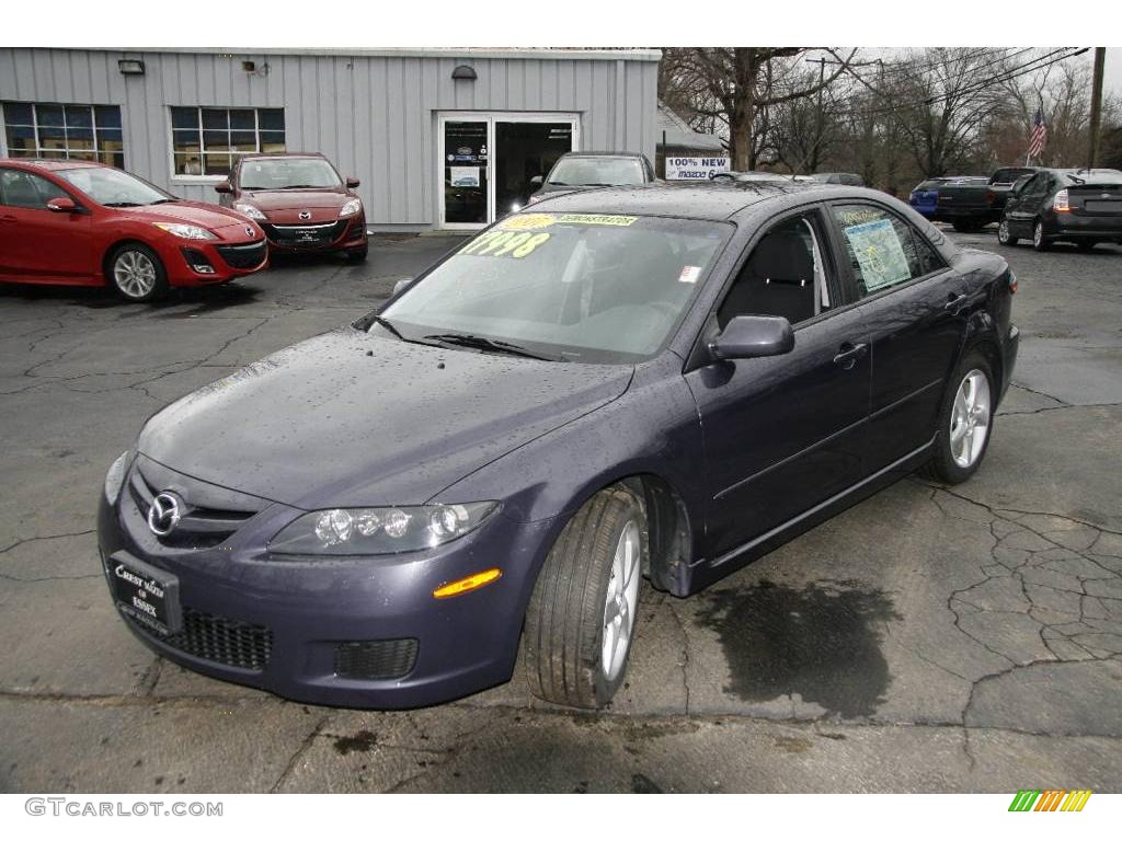 2007 MAZDA6 i Sport Sedan - Violet Gray / Black photo #1