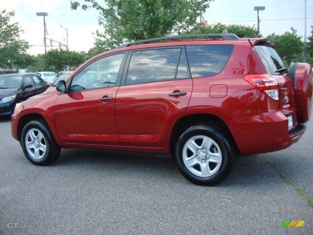 2011 RAV4 I4 - Barcelona Red Metallic / Ash photo #6