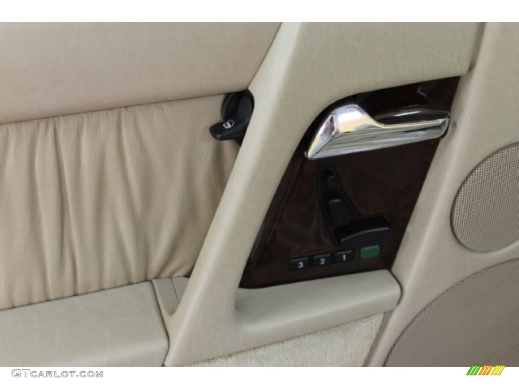 1995 SL 500 Roadster - Teal Blue Metallic / Parchment Beige photo #9