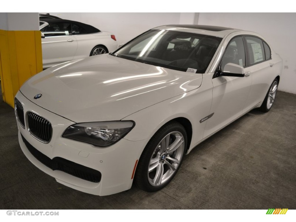 Alpine White 2012 BMW 7 Series 750Li Sedan Exterior Photo #51105293