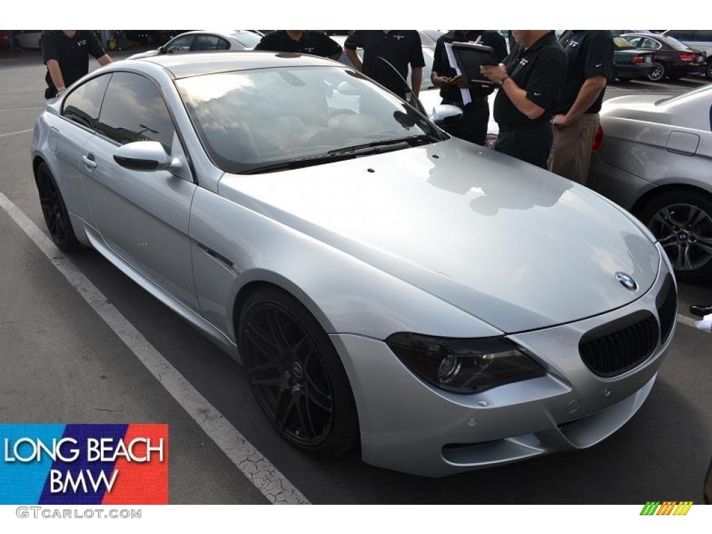 2006 M6 Coupe - Silverstone Metallic / Silverstone photo #1