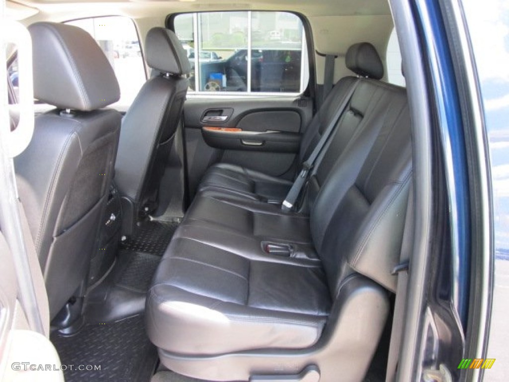 Ebony Interior 2008 Chevrolet Suburban 1500 LT 4x4 Photo #51106406