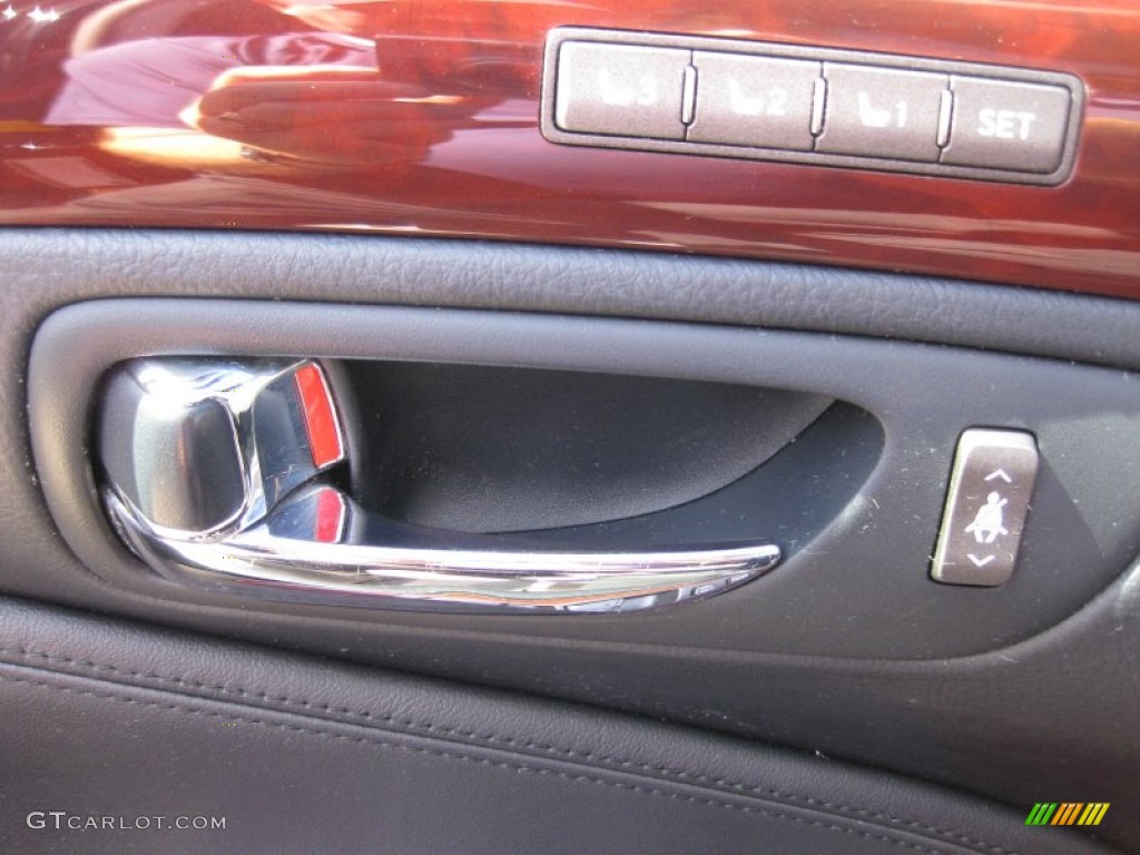 2007 LS 460 - Black Sapphire Pearl / Black photo #7