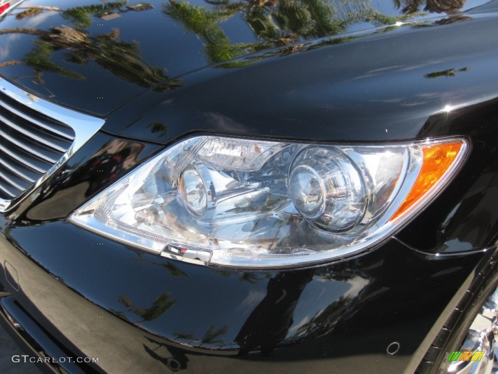 2007 LS 460 - Black Sapphire Pearl / Black photo #27