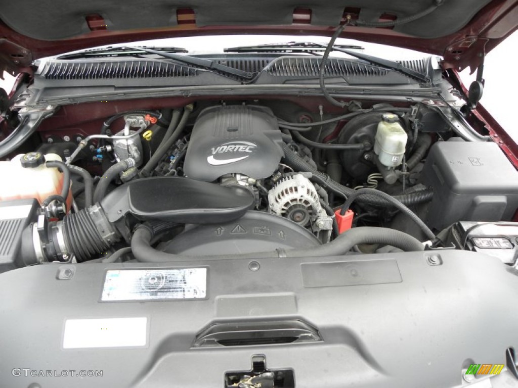 2002 Chevrolet Silverado 1500 LT Extended Cab 5.3 Liter OHV 16 Valve Vortec V8 Engine Photo #51107819