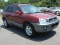 2004 Merlot Red Hyundai Santa Fe LX  photo #9