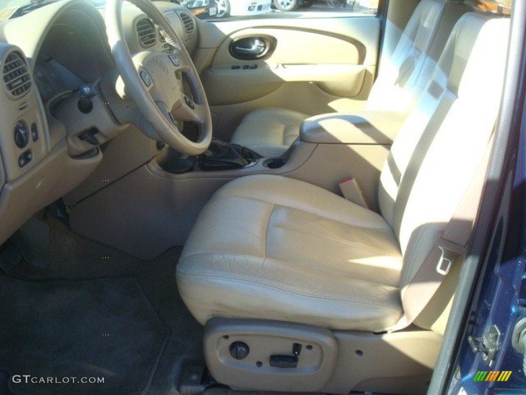 2004 Rainier CXL AWD - Indigo Blue Metallic / Light Cashmere photo #9