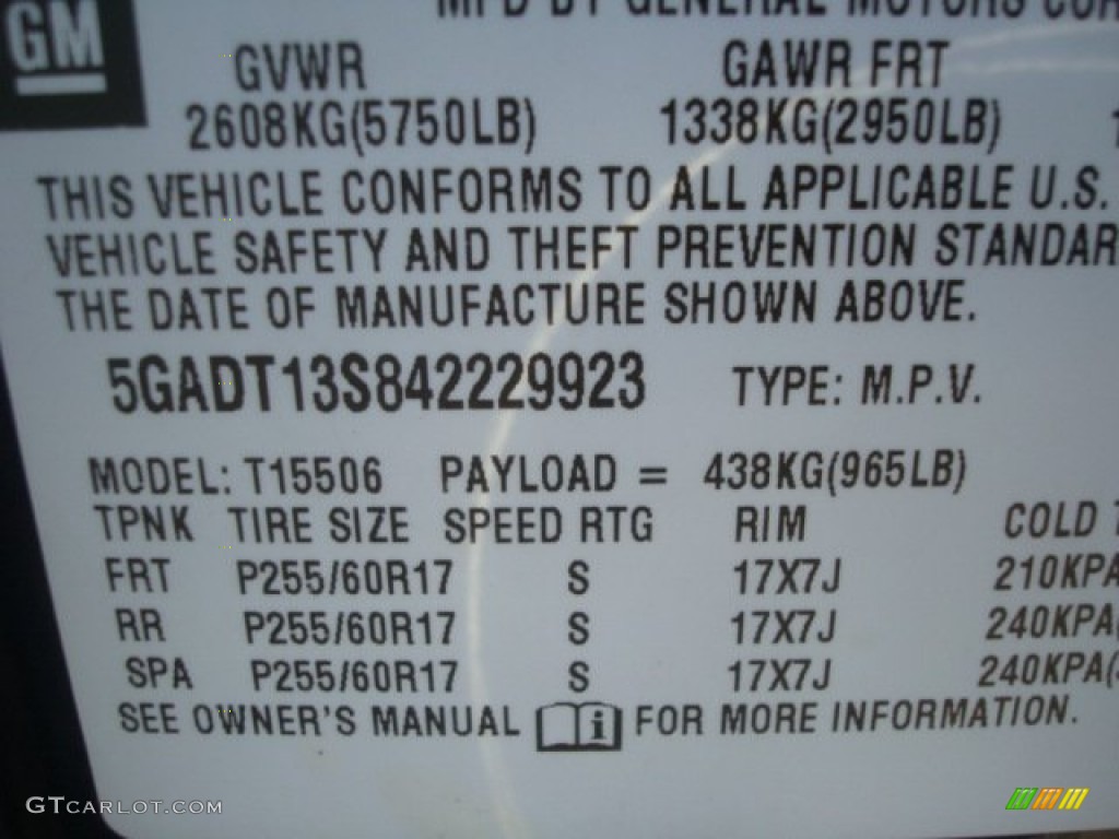 2004 Rainier CXL AWD - Indigo Blue Metallic / Light Cashmere photo #25