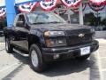 2008 Black Chevrolet Colorado LS Extended Cab 4x4  photo #3