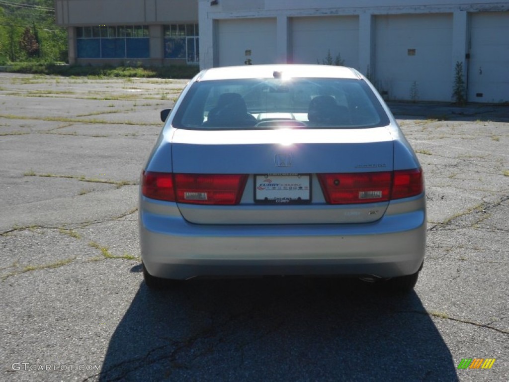 2005 Accord EX-L Sedan - Satin Silver Metallic / Black photo #23