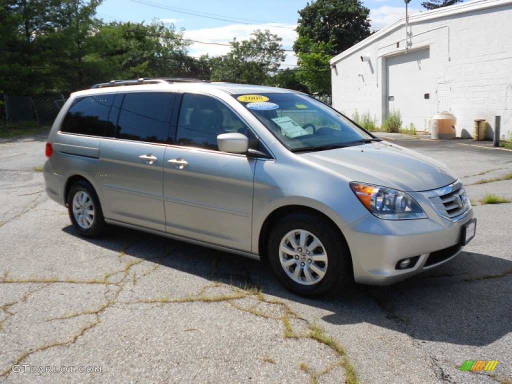 2008 Odyssey EX-L - Silver Pearl Metallic / Gray photo #1