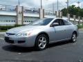 2003 Satin Silver Metallic Honda Accord EX Coupe  photo #1