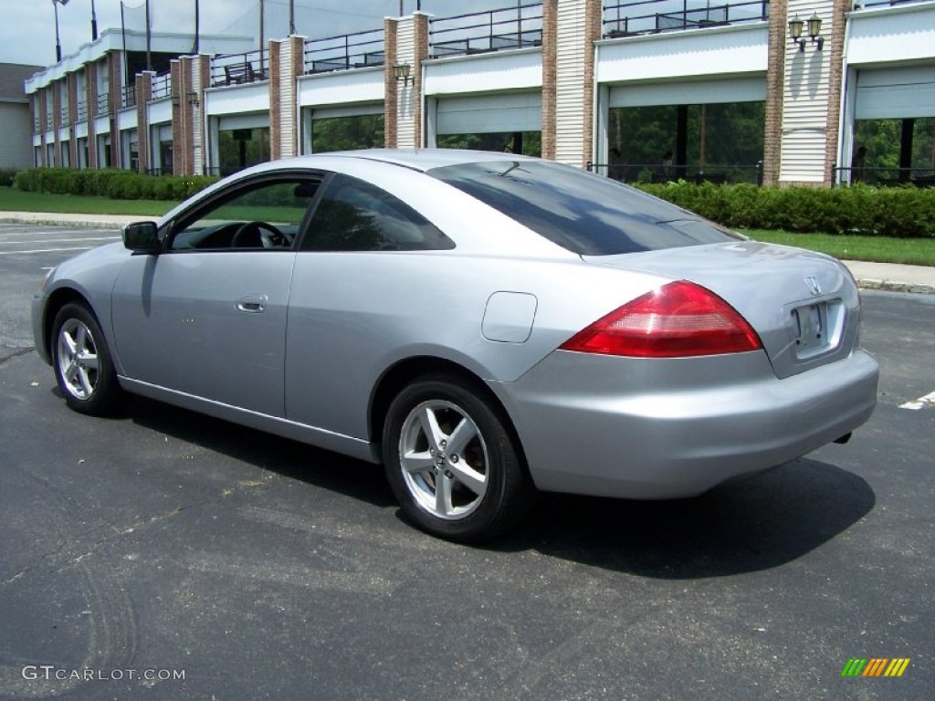 2003 Accord EX Coupe - Satin Silver Metallic / Black photo #4