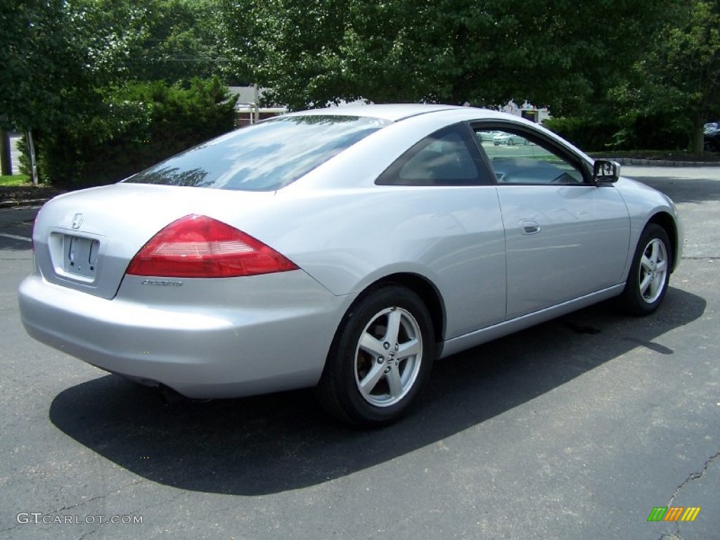 2003 Accord EX Coupe - Satin Silver Metallic / Black photo #6