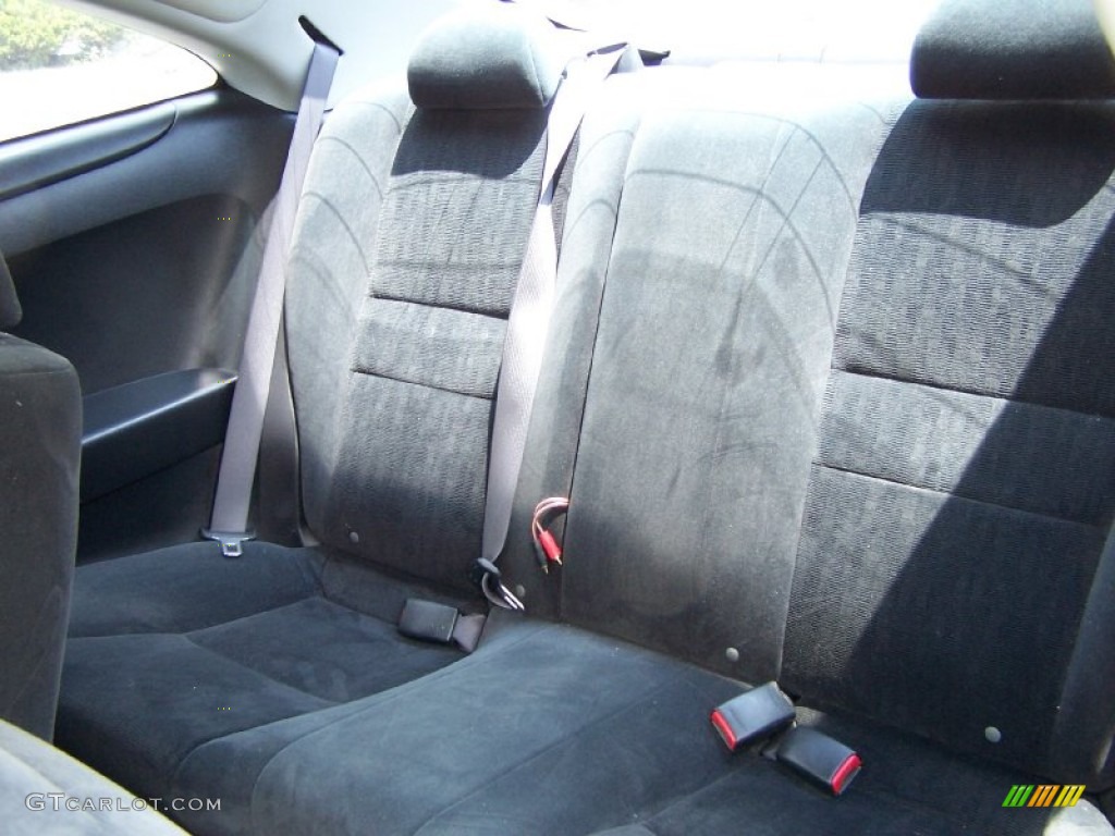2003 Accord EX Coupe - Satin Silver Metallic / Black photo #14
