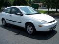 2000 Cloud 9 White Ford Focus ZX3 Coupe  photo #6