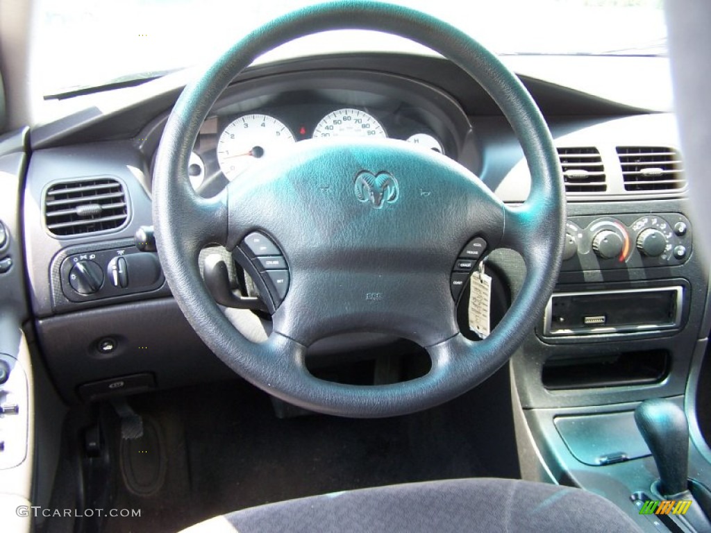 2000 Dodge Intrepid Standard Intrepid Model Agate Steering Wheel Photo #51112409