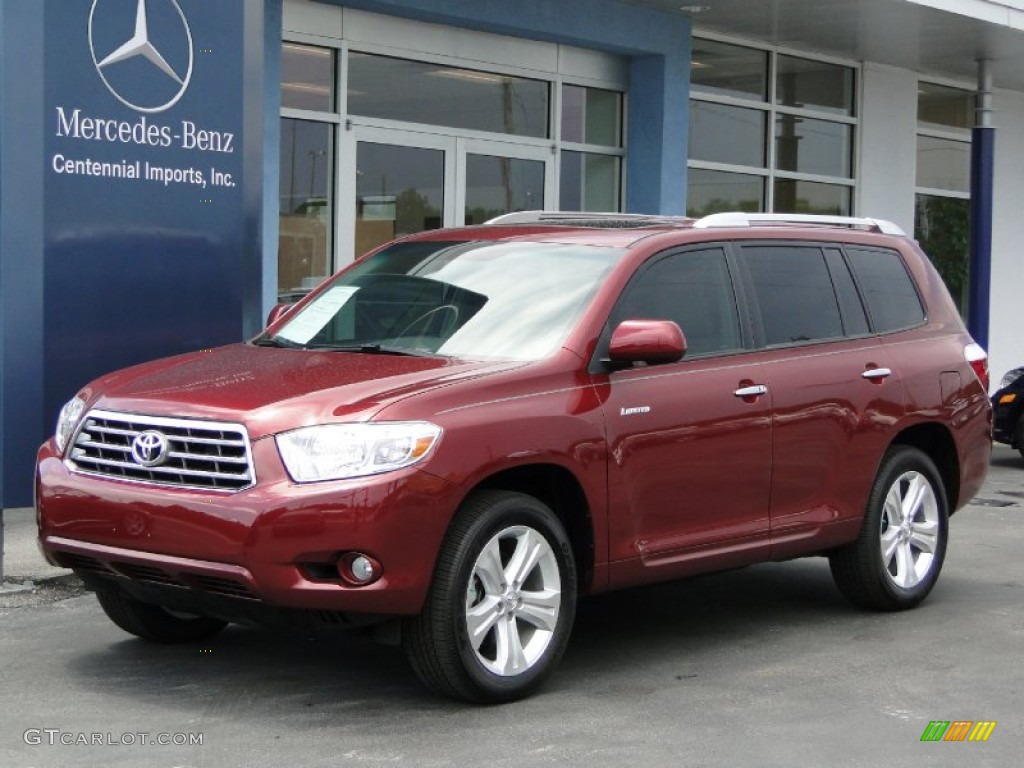 Salsa Red Pearl Toyota Highlander