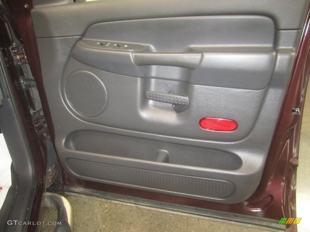 2004 Ram 1500 SLT Quad Cab 4x4 - Deep Molten Red Pearl / Dark Slate Gray photo #20