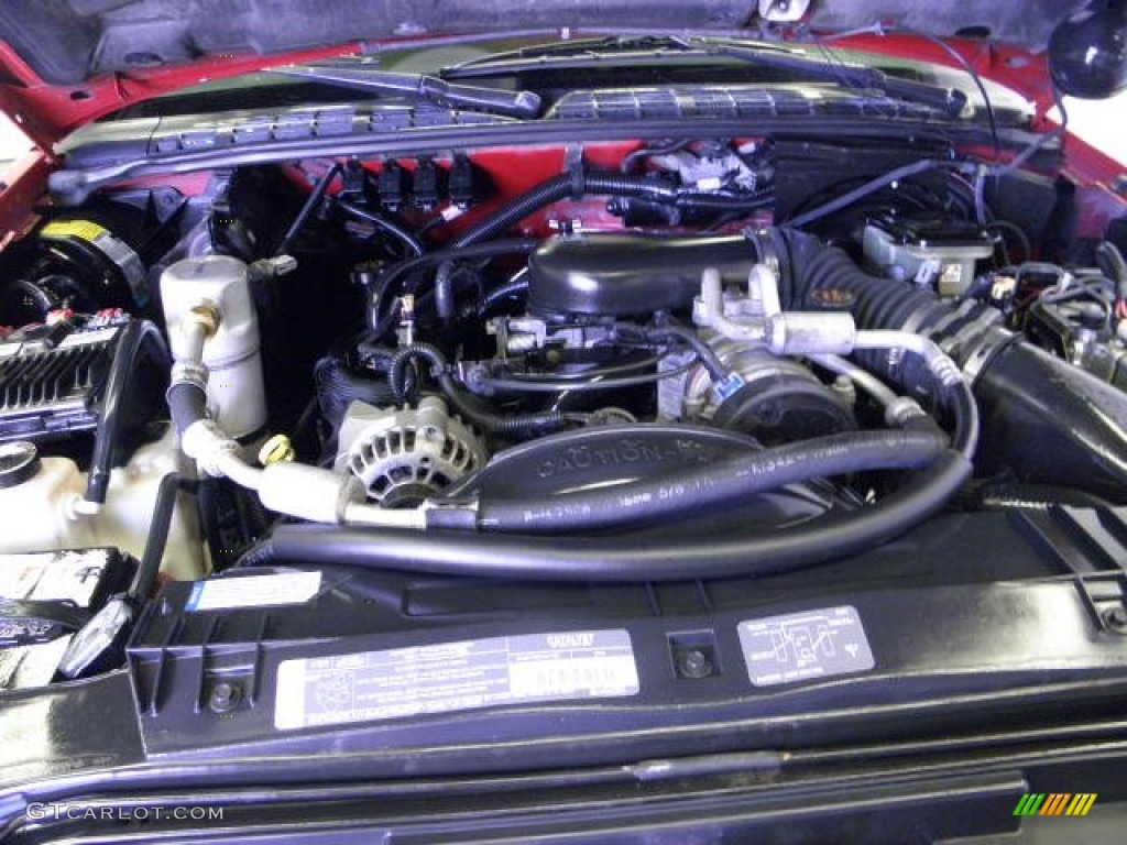 1996 Chevrolet S10 LS Regular Cab 4.3 Liter OHV 12-Valve V6 Engine Photo #51113933