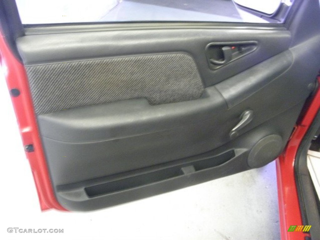 1996 S10 LS Regular Cab - Apple Red / Graphite photo #6