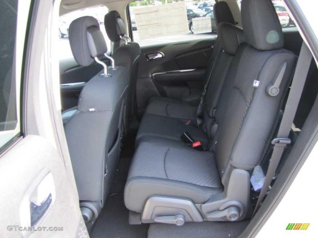 Black Interior 2011 Dodge Journey Crew Photo #51114380