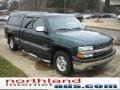 2002 Forest Green Metallic Chevrolet Silverado 1500 LS Extended Cab  photo #15