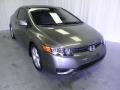 2008 Galaxy Gray Metallic Honda Civic EX Coupe  photo #1