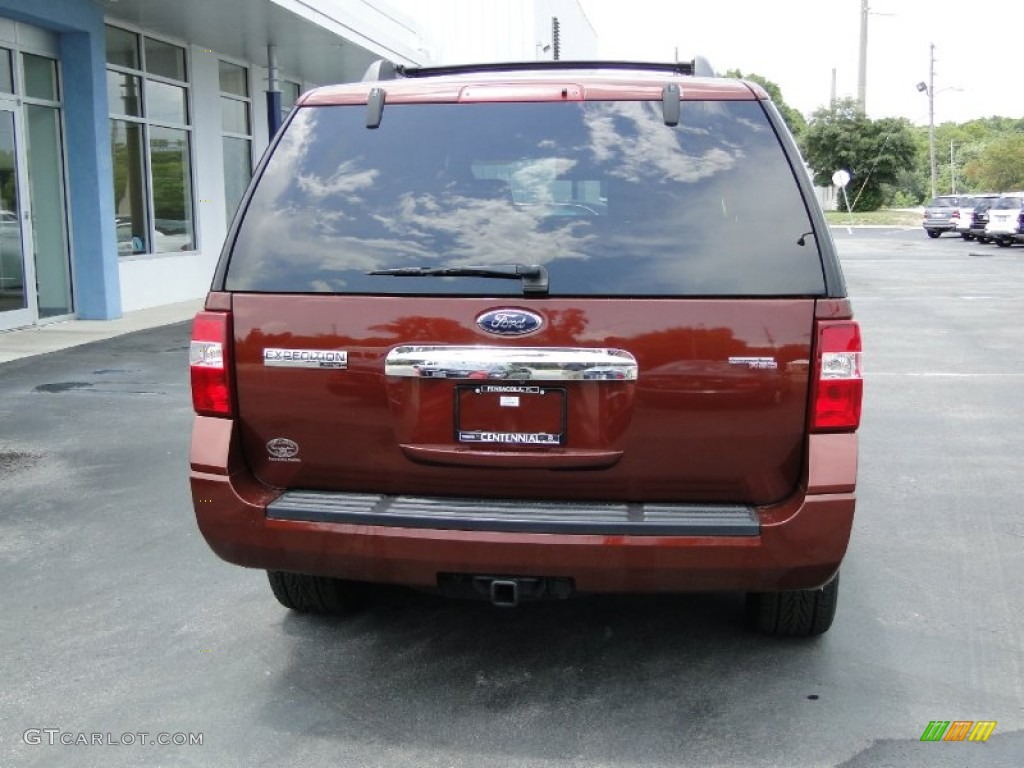 2008 Expedition Limited - Dark Copper Metallic / Charcoal Black photo #11