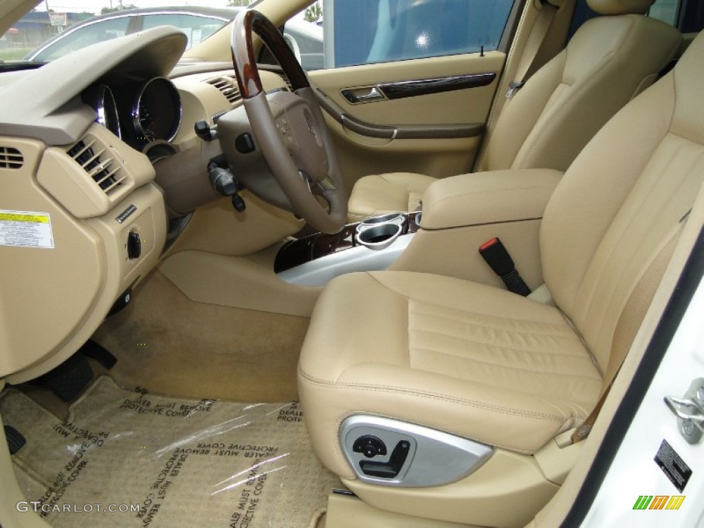 Macadamia Interior 2007 Mercedes-Benz R 320 CDI 4Matic Photo #51116465