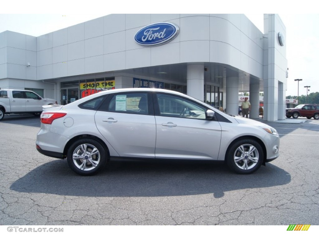 2012 Focus SE Sport Sedan - Ingot Silver Metallic / Two-Tone Sport photo #2