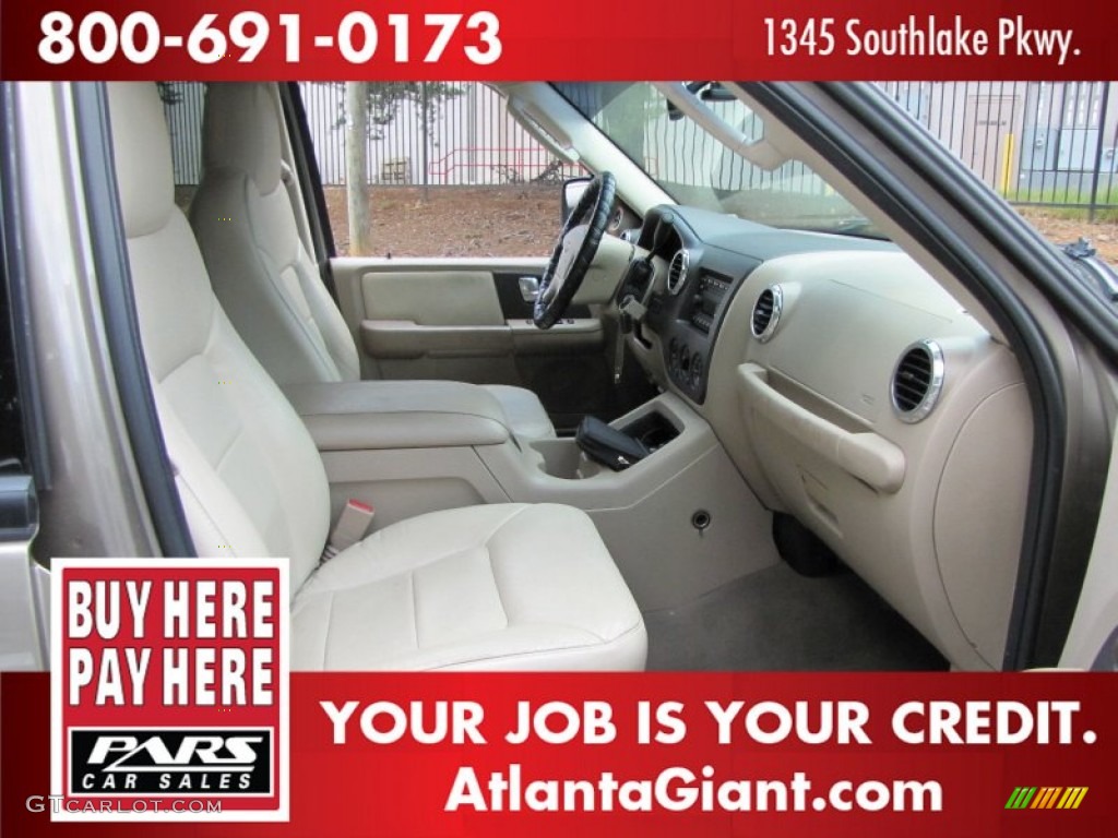 2003 Expedition XLT - Arizona Beige Metallic / Medium Parchment photo #10